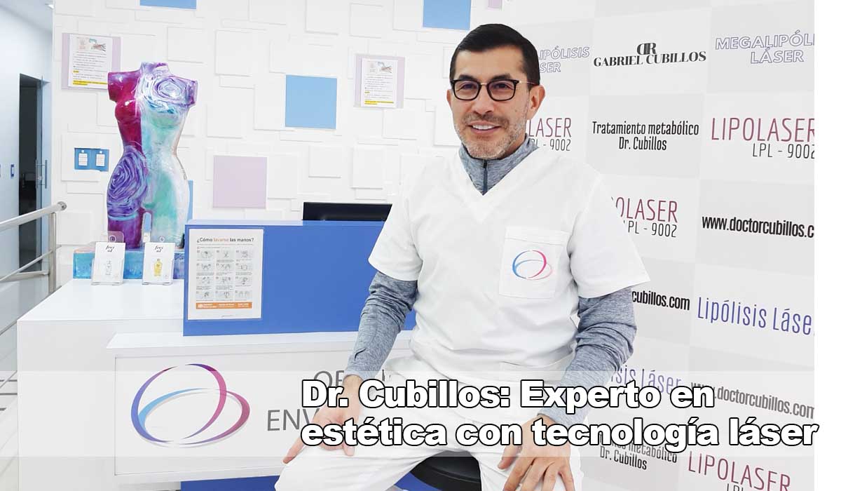 Dr Gabriel Cubillos experto en estética con tecnología láser